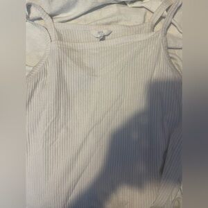 White tank top